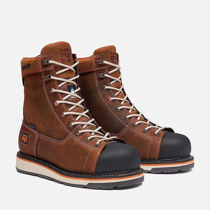 TIMBERLAND - Gridworks 8&#39;&#39; Alloy Toe Waterproof Work Boot
