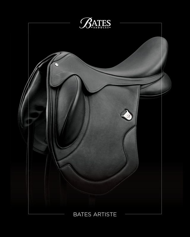 BATES - Dressage Saddle Artiste Black