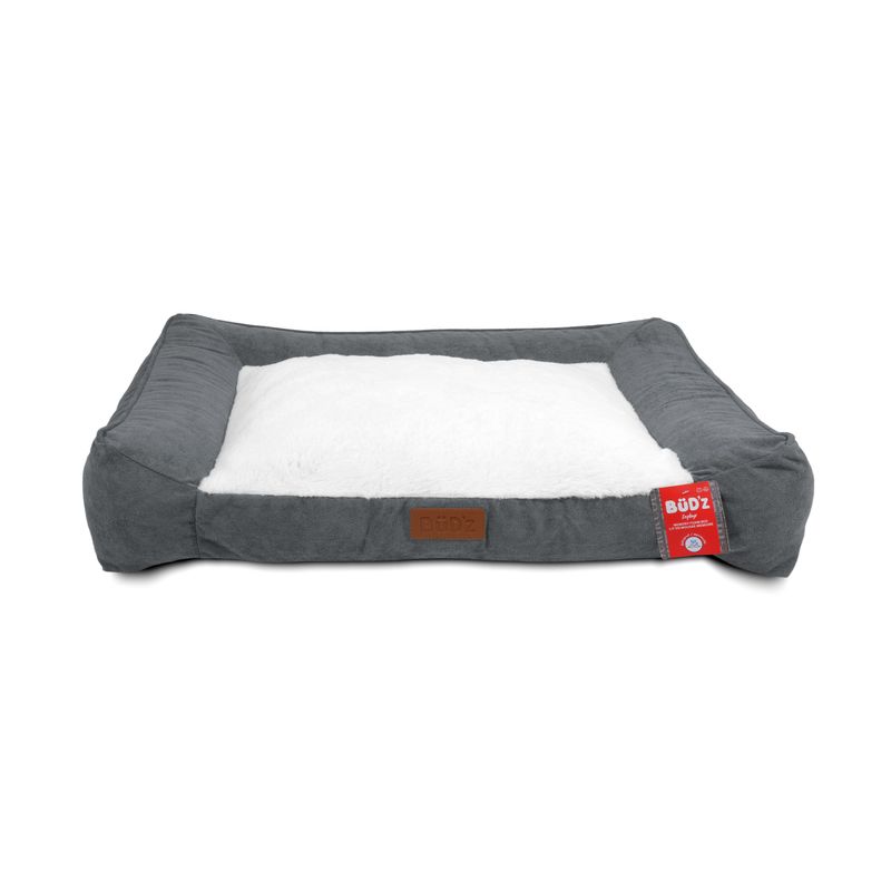 BUD&#39;Z - Grey Zephyr Memory Foam Dog Bed