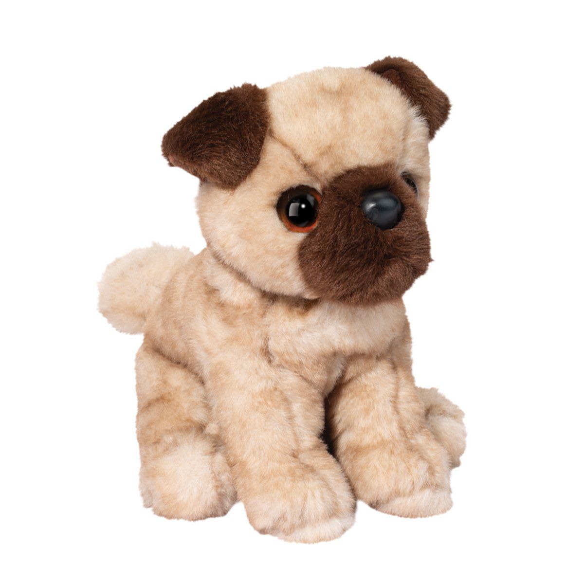 DOUGLAS - Puggie the Soft Fawn Mini Pug, Size: 6&#39;&#39;