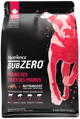 NUTRIENCE - SubZero Prairie Red High Protein Dog Recipe