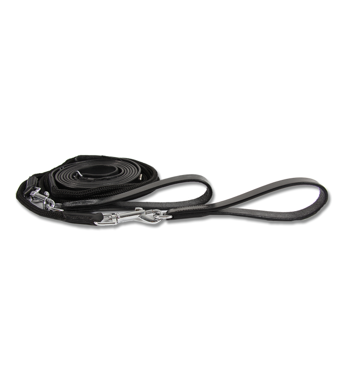 WALDHAUSEN - X-Line Draw Reins Two-Piece Black