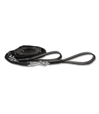 WALDHAUSEN - X-Line Draw Reins Two-Piece Black