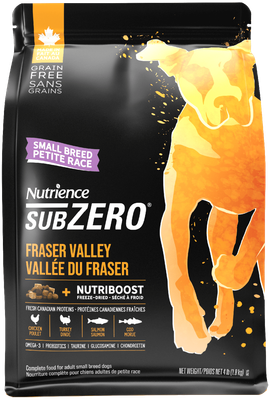 NUTRIENCE - SubZero Fraser Valley High Protein Small Breed Dog Recipe