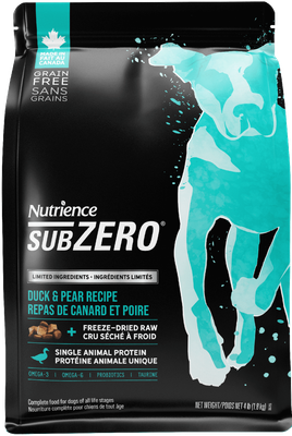NUTRIENCE - SubZero Duck &amp; Pear Limited Ingredient Dog Food