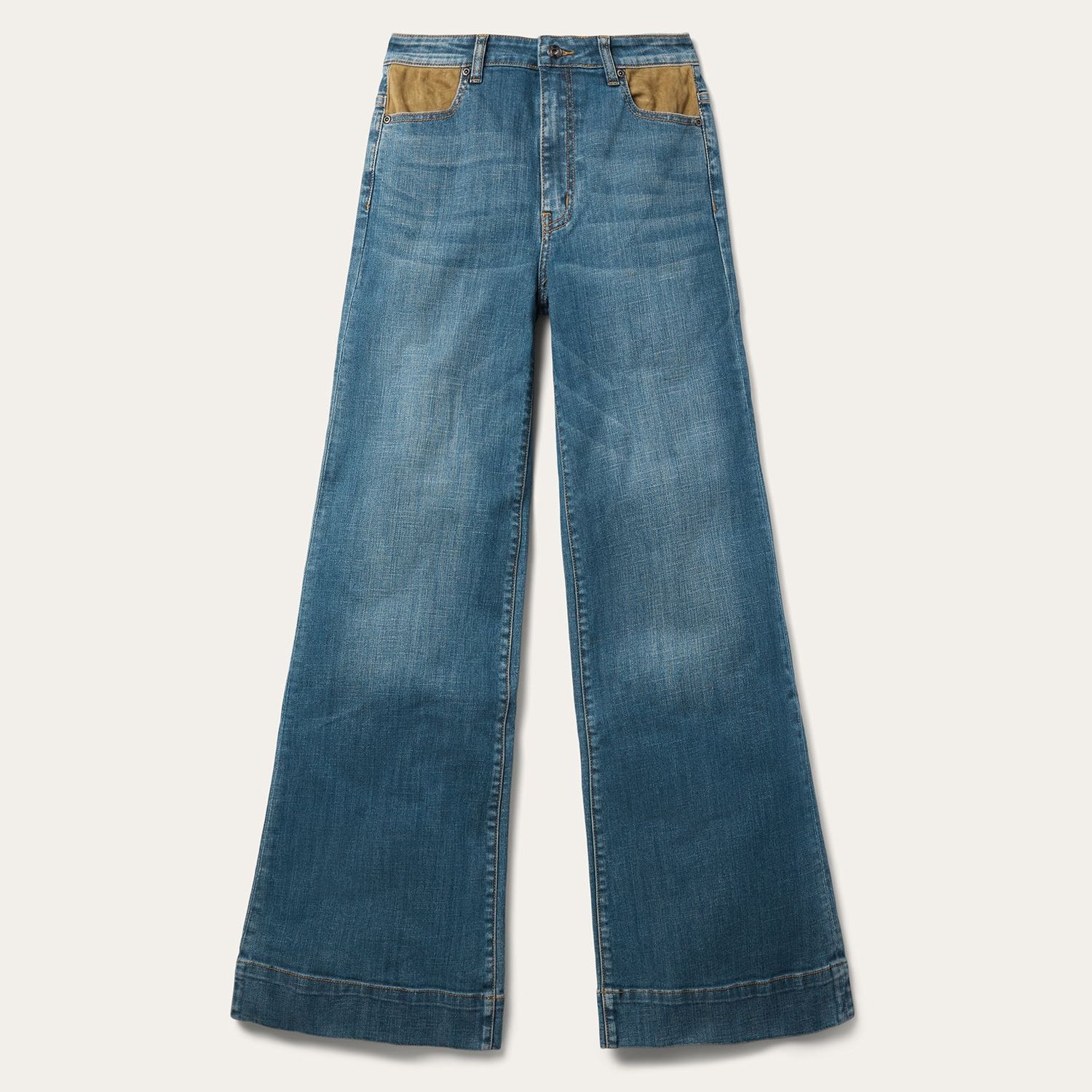 STETSON - 751 Golden Pockets Wide Leg Jean