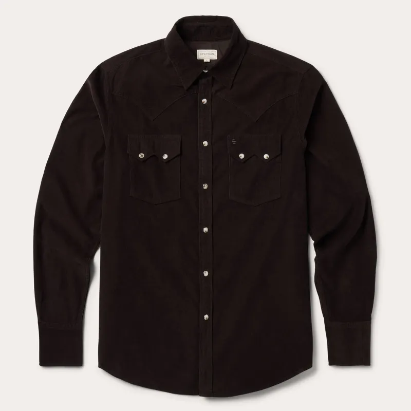 STETSON - Corduroy Western Shirt