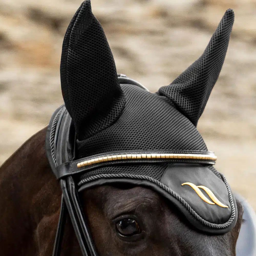 BACK ON TRACK - Black Airflow Bonnet, Size: Full