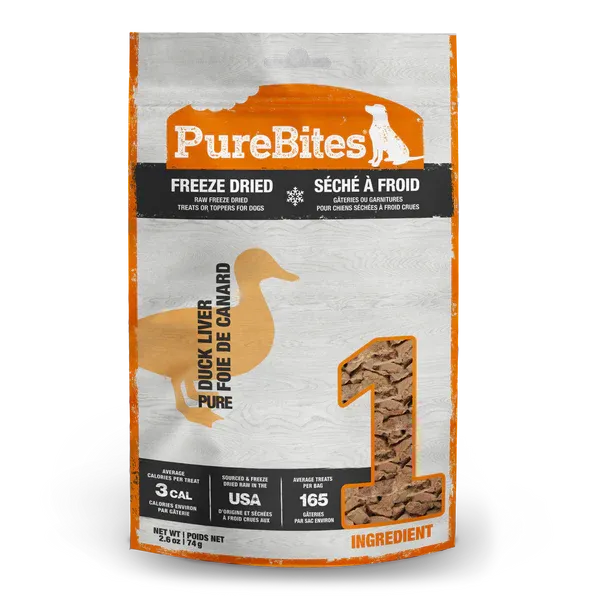 PUREBITES - Duck Freeze Dried Dog Treats