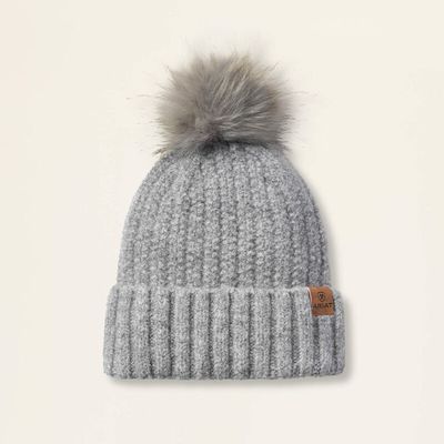 ARIAT - Chilton Knitted Beanie Heather Grey