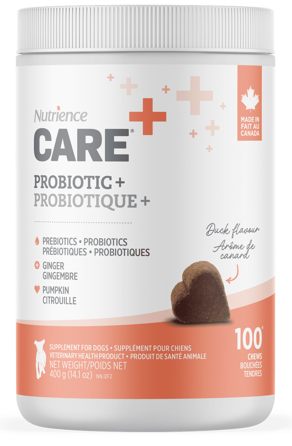 NUTRIENCE - Probiotic Dog Supplement, Size: 400g