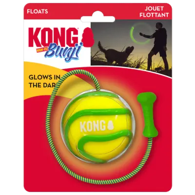 KONG - Bunji High-Viz Ball Dog Toy