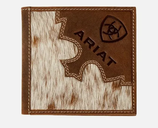 ARIAT - BiFold Brindle Calf Hair Wallet