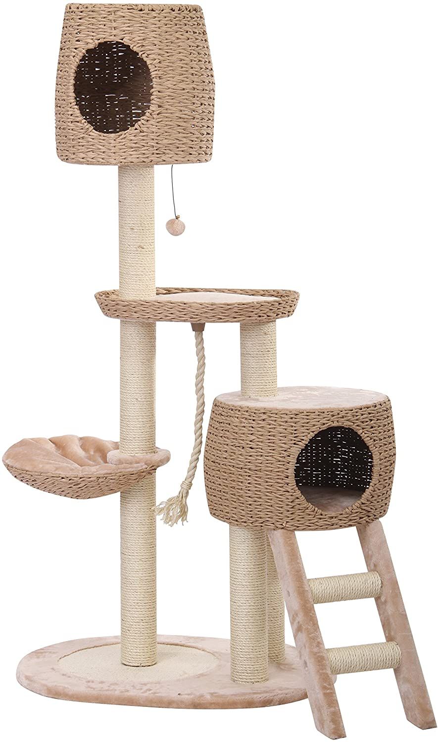 PETPALS - CO-OP Multi 4-Level Cat Tree, Colour: Beige