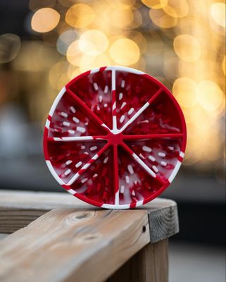 DOG'S CRUSH - Candy Cane Interactive Dog Slow Feeder