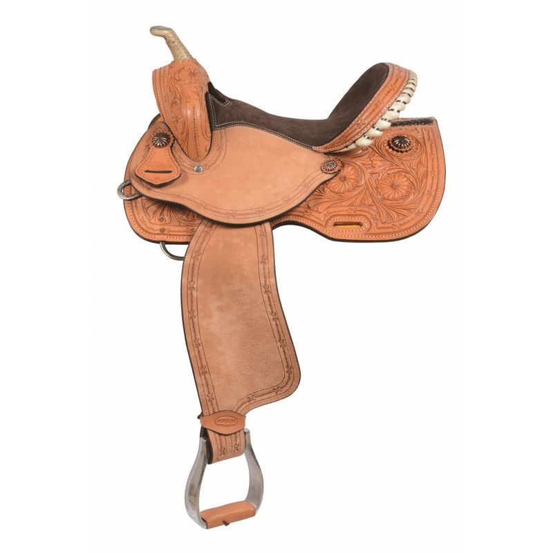 COUNTRY LEGEND - Floral Barrel Racer Saddle