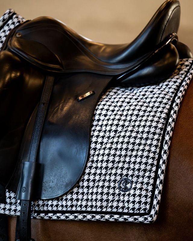 PS OF SWEDEN - Houndstooth Dressage Saddle Pad