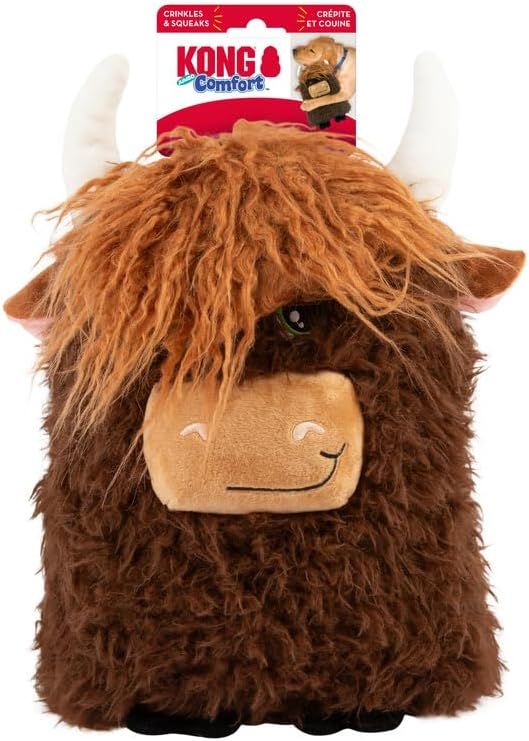 KONG - Comfort Jumbo Highland Cow Plush