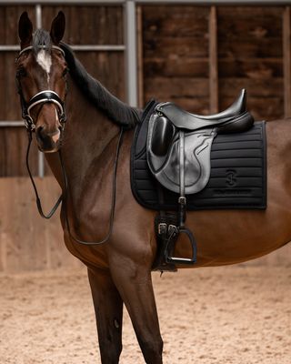 PS OF SWEDEN - Stripe Dressage Saddle Pad Black