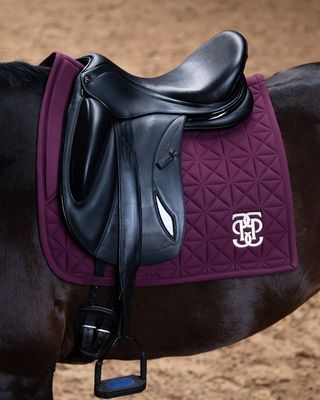 PS OF SWEDEN - Diamond Quilt Dressage Saddle Pad Plum