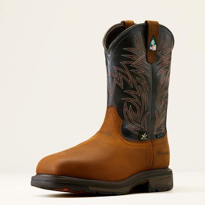 ARIAT - WorkHog MetGuard CSA Waterproof Dark Copper Work Boot
