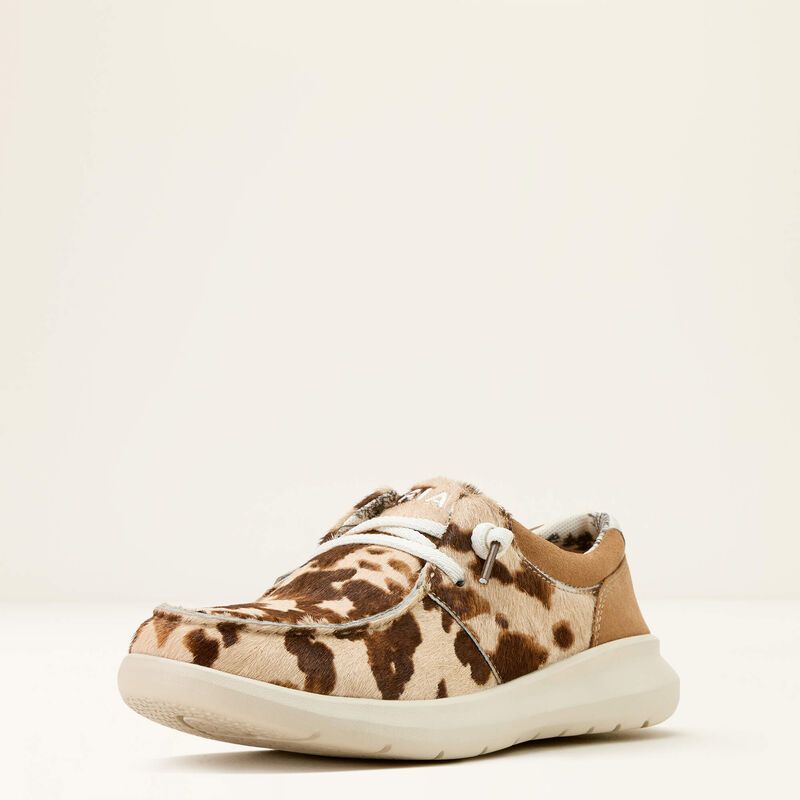 ARIAT - Hilo Tan and White Brindle Hair On Shoe