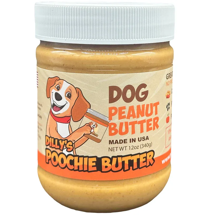 DILLY'S - Dog Peanut Butter, Size: 12oz