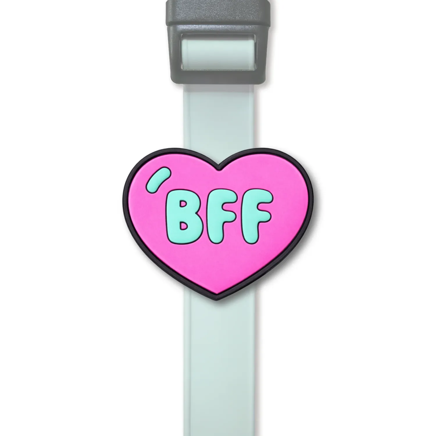 JIBY DOG CREW - BFF Charm, Colour: Purple &amp; Teal