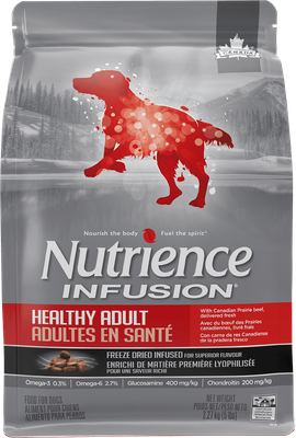 NUTRIENCE - Canadian Beef Infusion Healthy Adult Dog Food
