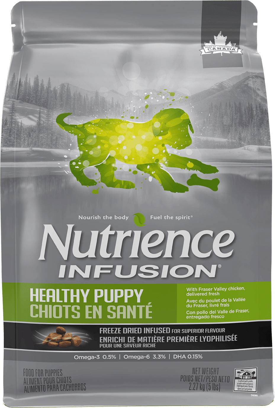 NUTRIENCE - Fraser Valley Chicken Infusion Healthy Puppy Food, Size: 2.27kg