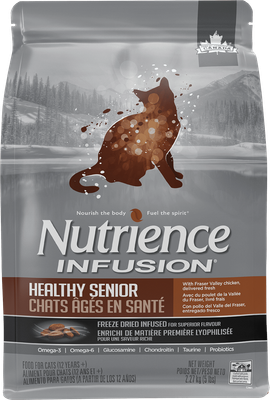 NUTRIENCE - Fraser Valley Chicken Infusion Healthy Senior Cat Food