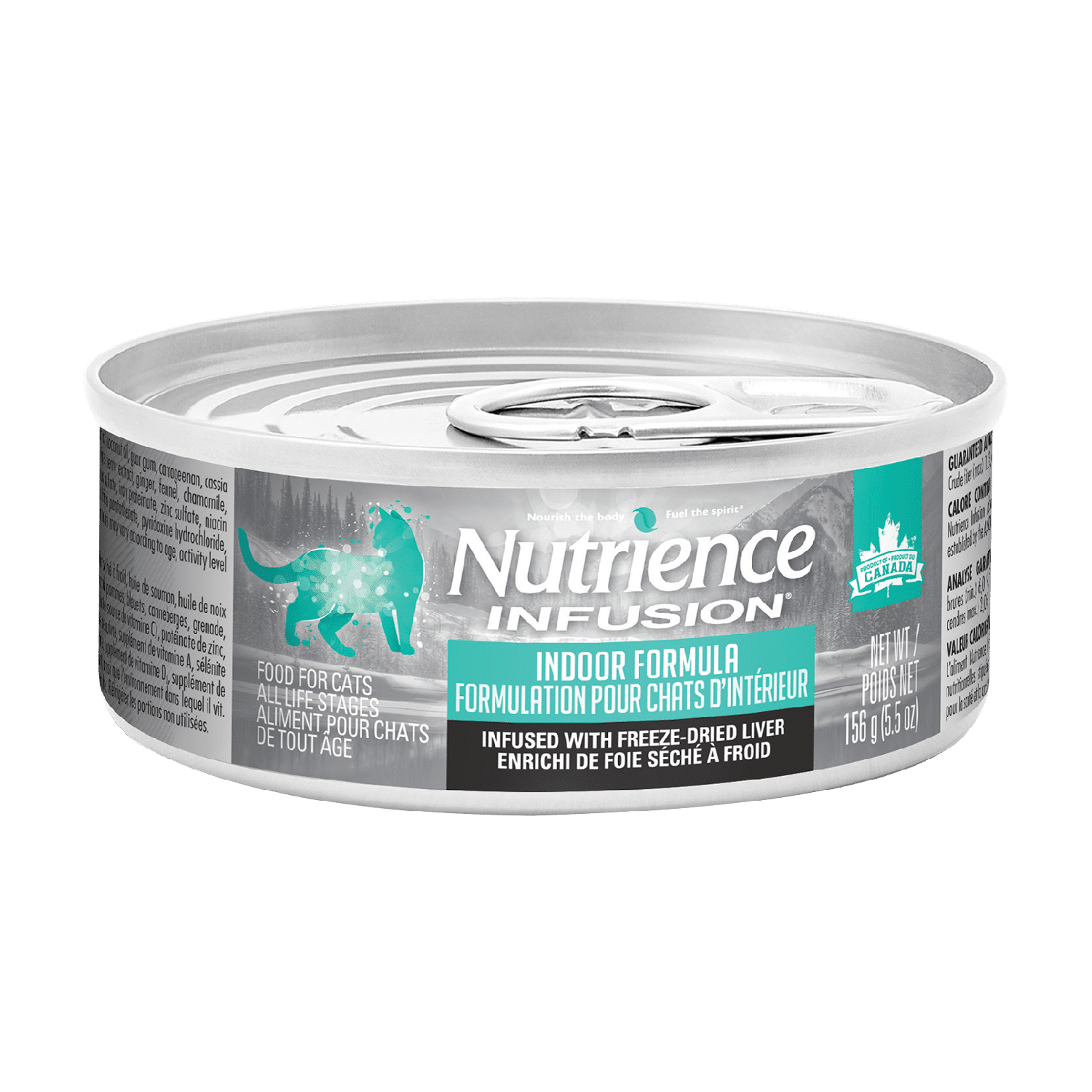 NUTRIENCE - Fresh Chicken Infusion Pâté Wet Indoor Cat Food, Size: 156g