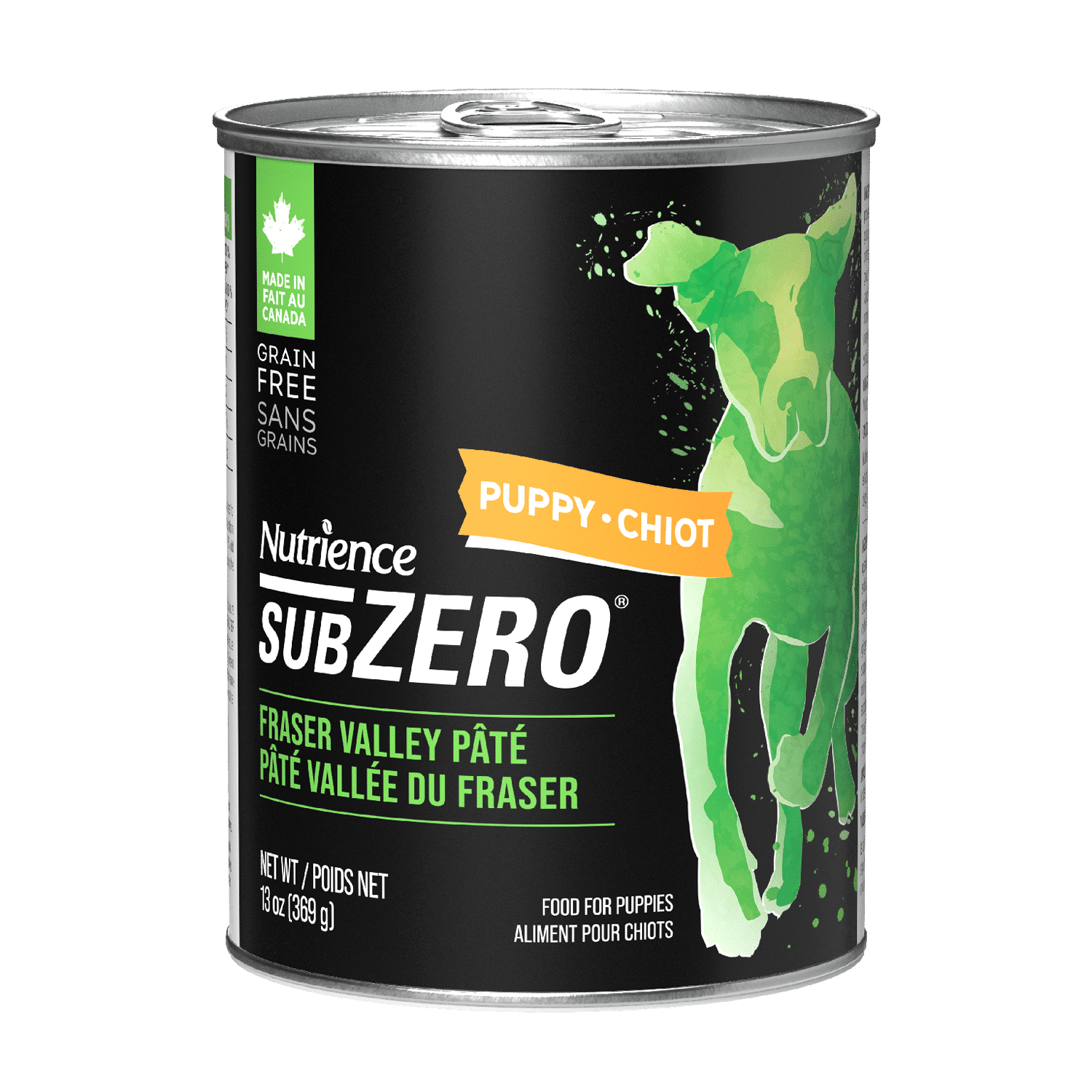 NUTRIENCE - SubZero Fraser Valley Chicken Pâté Puppy Food, Size: 369g