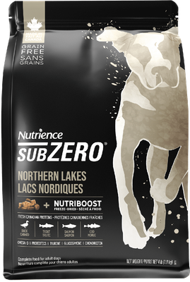NUTRIENCE - SubZero Northern Lakes Fish &amp; Duck High Protein Dog Recipe