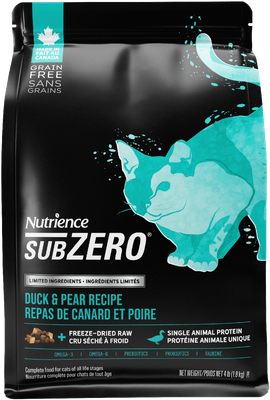 NUTRIENCE - SubZero Duck &amp; Pear Limited Ingredient Cat Food
