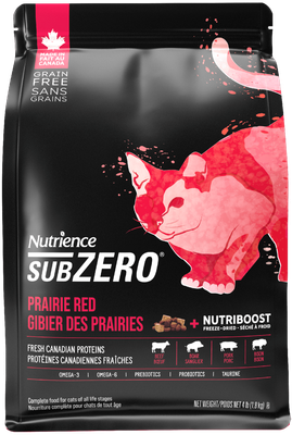 NUTRIENCE - SubZero Prairie Red High Protein Cat Recipe