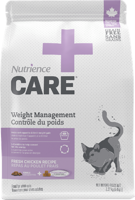 NUTRIENCE - Care+ Weight Management Food for Cats