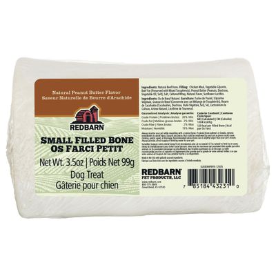 REDBARN - Filled Bone Peanut Butter