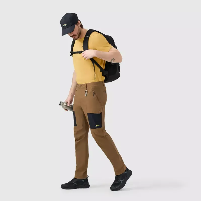 CHLOROPHYLLE - Sepia Brown Treck Hiking Pants