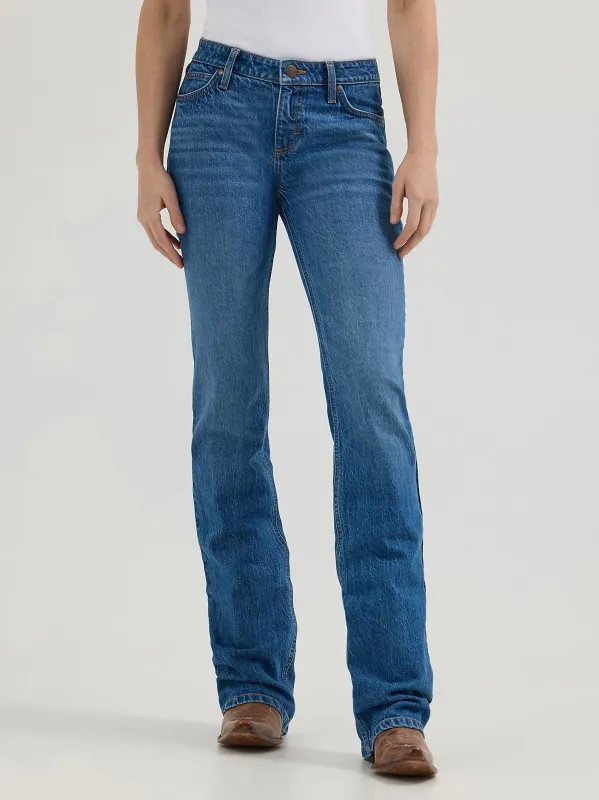 WRANGLER - Khloe Retro Mae Mid Rise Bootcut Jeans