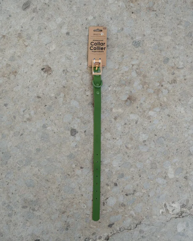 DEXYPAWS - Camo Green Waterproof Dog Collar