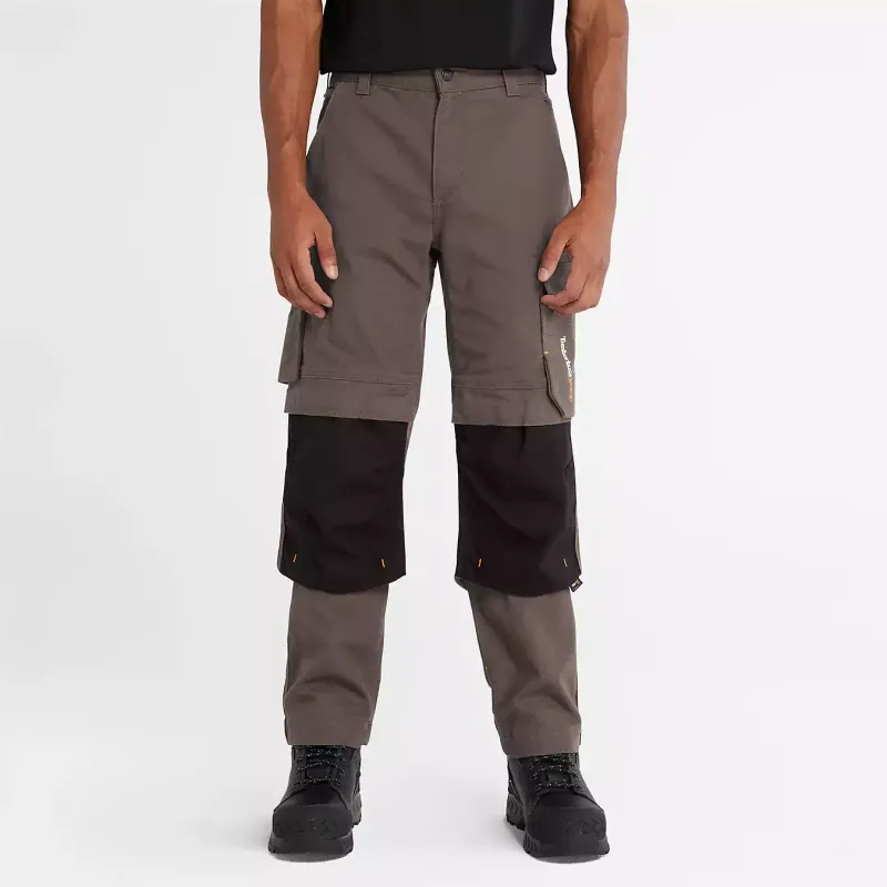 TIMBERLAND - Pantalon Ironhide Flex Utility Knee Pad Charcoal