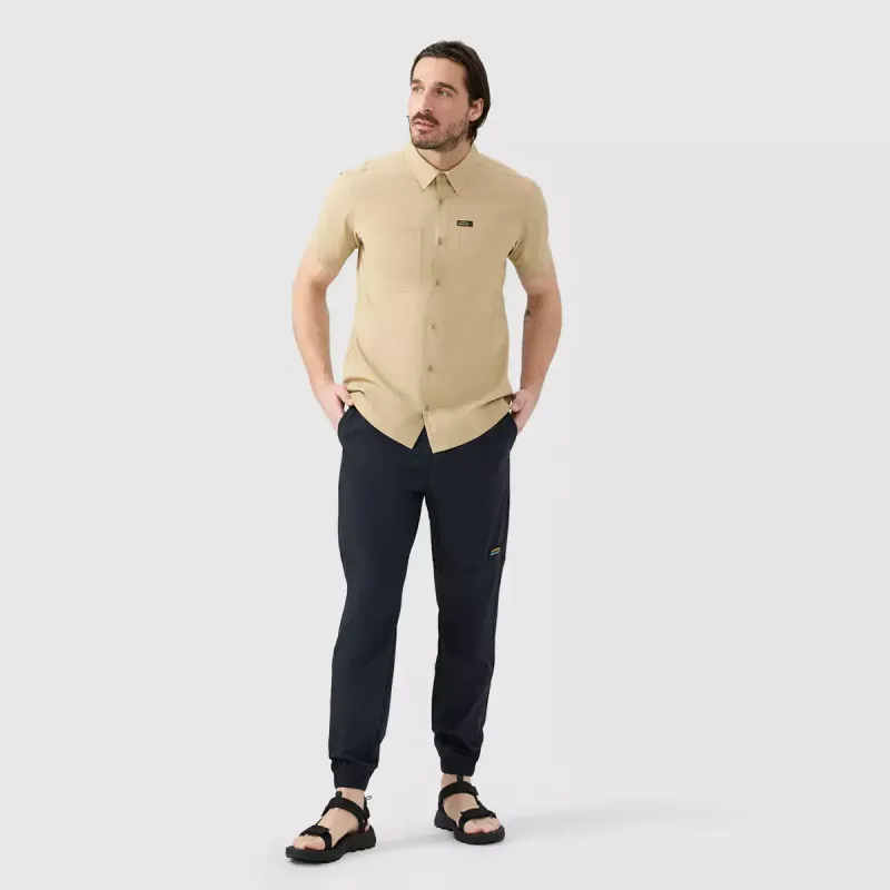 CHLOROPHYLLE - Sand Durango Short-Sleeved Shirt