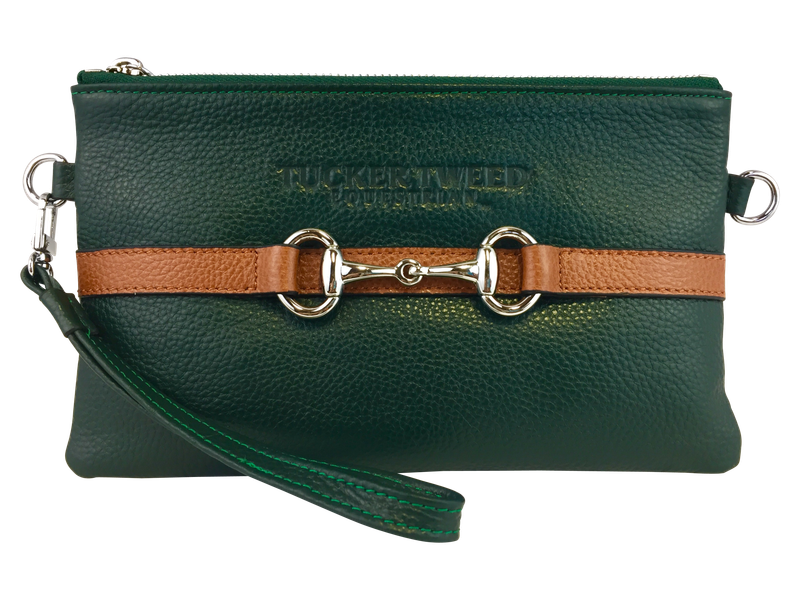 TUCKER TWEED EQUESTRIAN - The Wellington Wrislet - Hunter Green