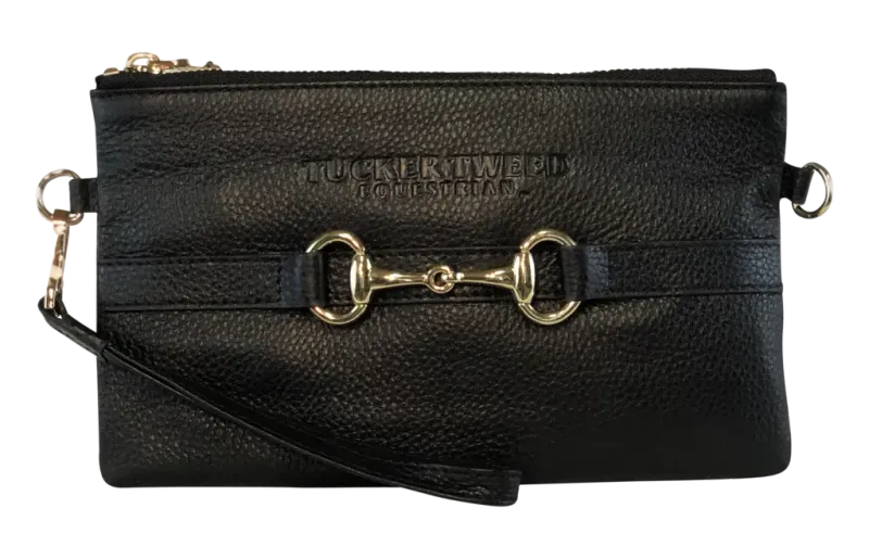 TUCKER TWEED EQUESTRIAN - The Wellington Wrislet Black Solid