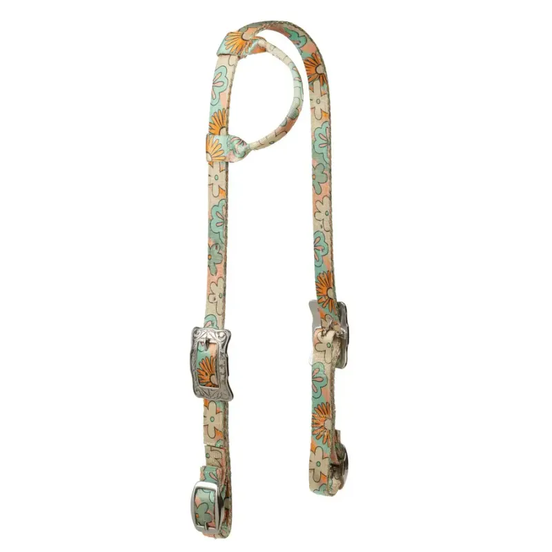 WEAVER - Sliding Ear Patterned Poly Headstall