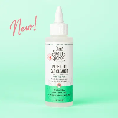 SKOUT'S HONOR - Probiotic Cat Ear Cleaner