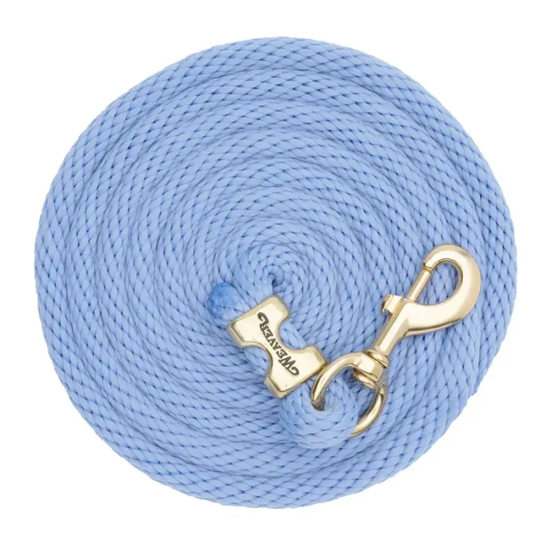 WEAVER - Value Lead Lavender Rope with Brass Snap