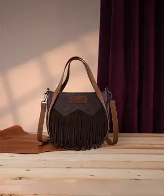 WRANGLER - Fringe Western Coffee Tote Bag