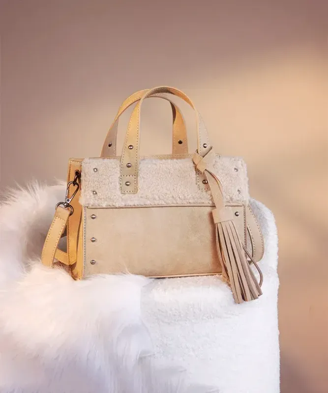 WRANGLER - Sherpa Khaki Tote Bag